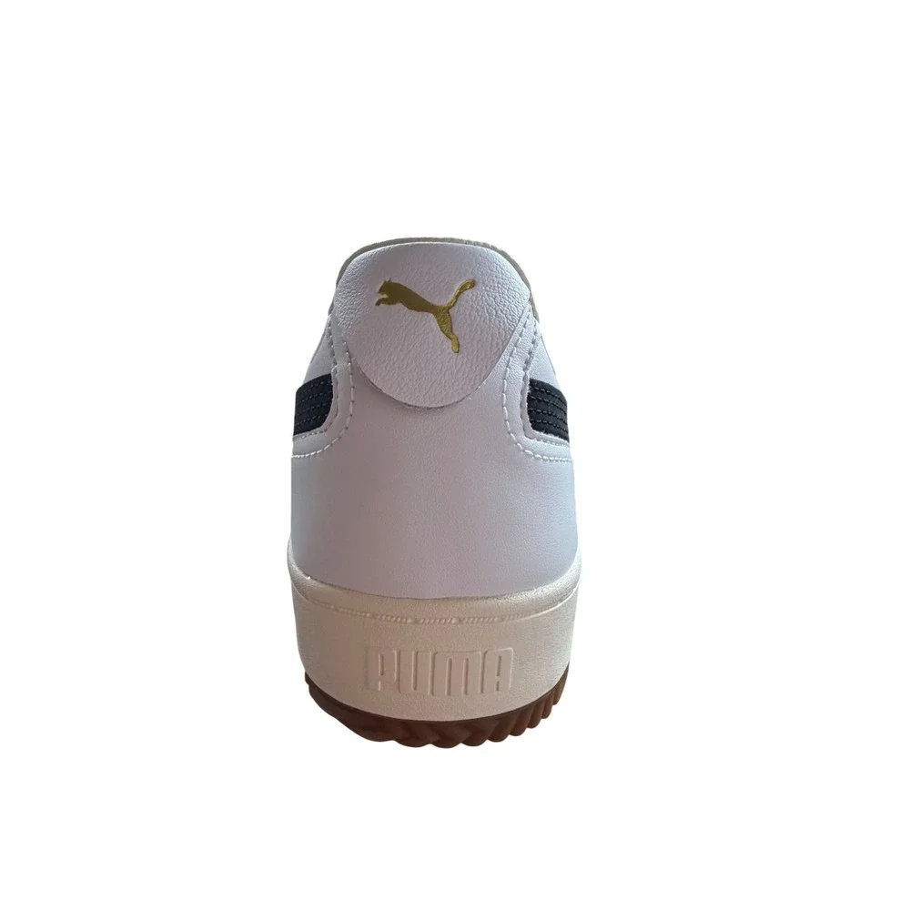 Puma Tifosi Lux White Black‎ Gum Mens Sneakers 402259-02 Size 11